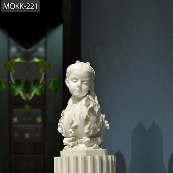 アンティーク雑貨 Classical Child Bust Statue. Settignano Child