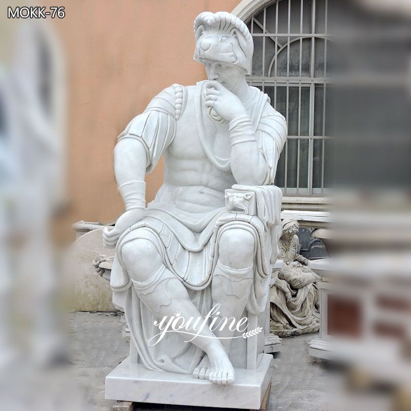Life Size Michelangelo Lorenzo De Medici Statue Replica