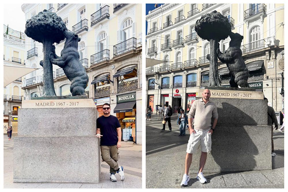Bear and Strawberry Tree Statue Madrid