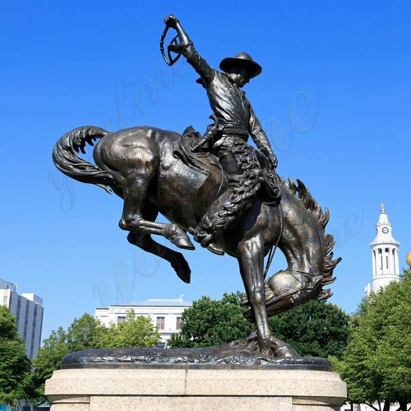 Bronze-Cowboy-Statue-YouFine-