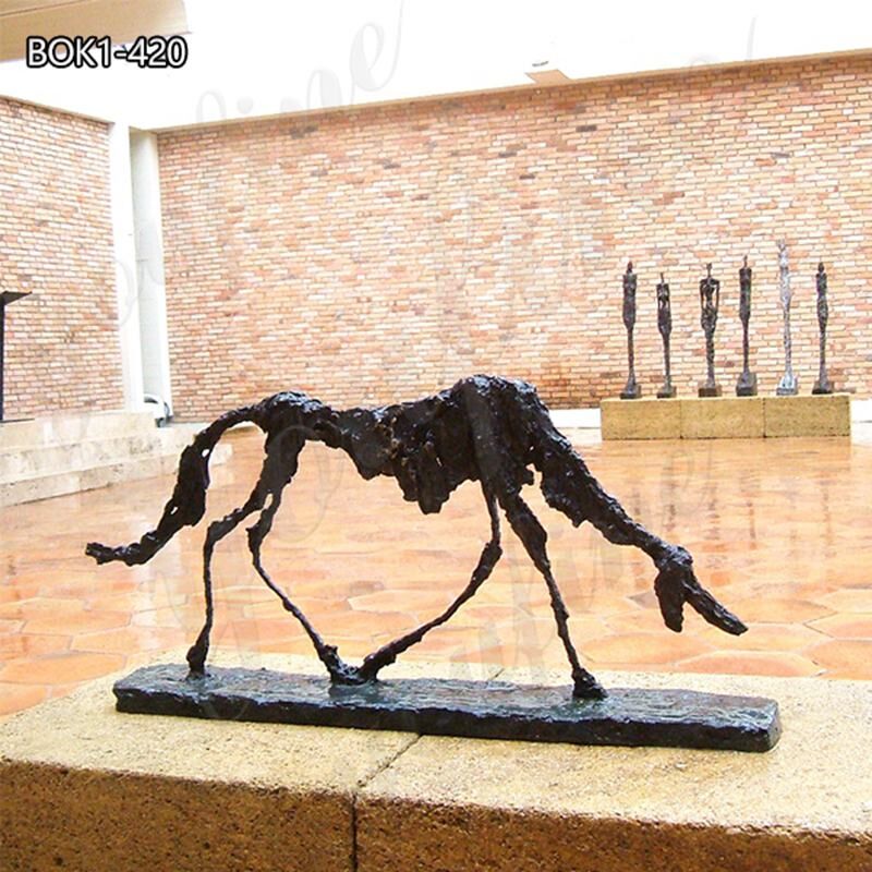 Escultura de cachorro de bronze Alberto Giacometti para venda BOK1-420