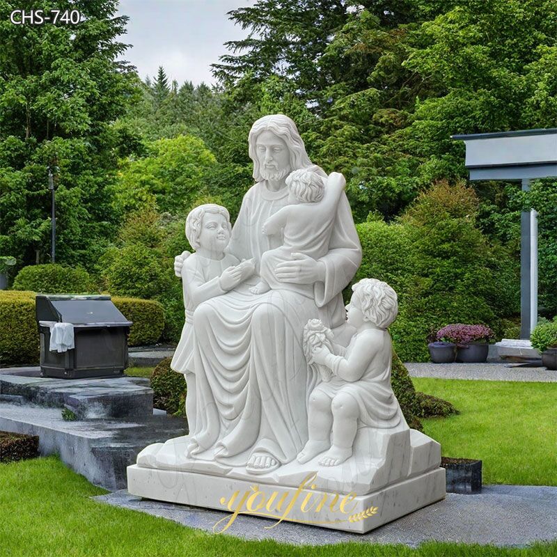 Statua In Cristallo 3D Gesù Con Agnelli – Base LED Colorata, Regalo Religioso Cristiano