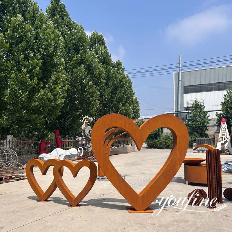 Decorazione Tomba Cuore Acciaio - Scritta Du Fehlst Per Cimitero 28x12cm
