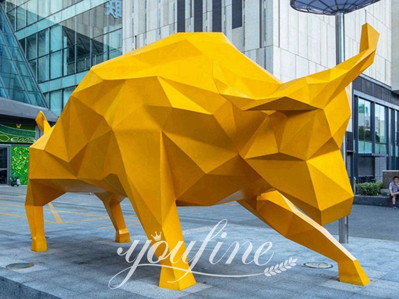 Fichier 3D Décor de taureau géométrique 🗿·Idée pour impression 3D à
