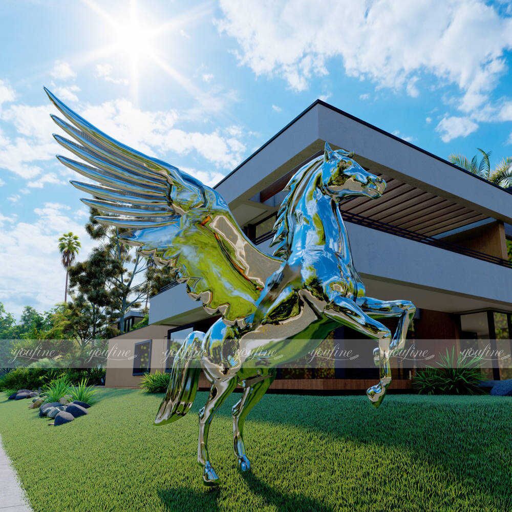 Set Di 3 Statue Metalliche A Forma Di Cavallo Per Giardino, Decorazione Da Esterno Con Paletto, Dimensioni Variabili 35.8 X 24-29 Cm - 2