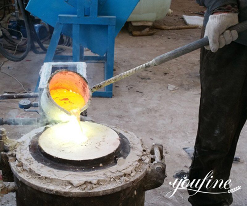 Bước 5 Đốt cháy và đúc