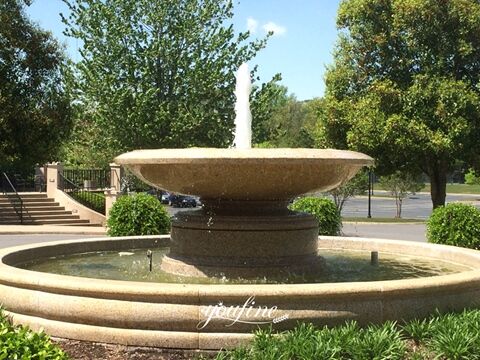 large marble fountain