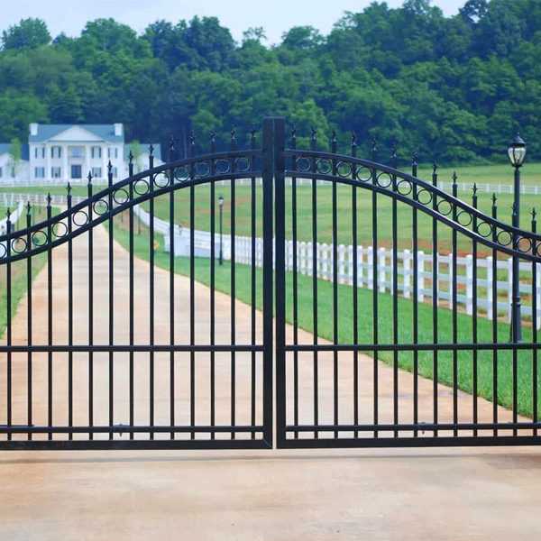 wrought iron garden gates