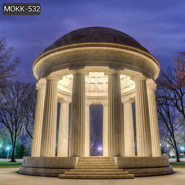 Large Outdoor Luxury Marble Garden Gazebo for Park MOKK-532