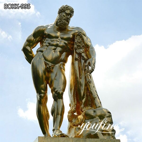 Life Size Bronze Farnese Hercules God Statue