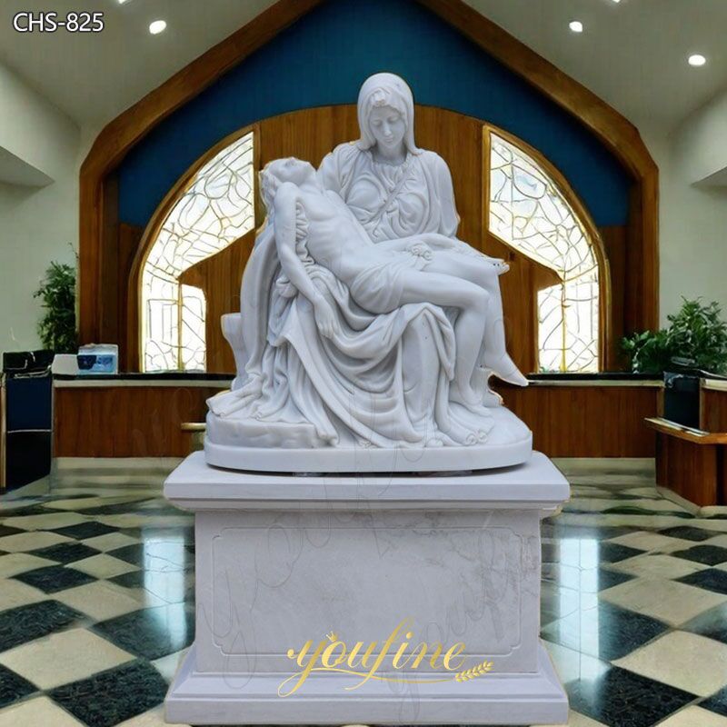 4 PIETA CORNERS/ 1 STATUE/ CC