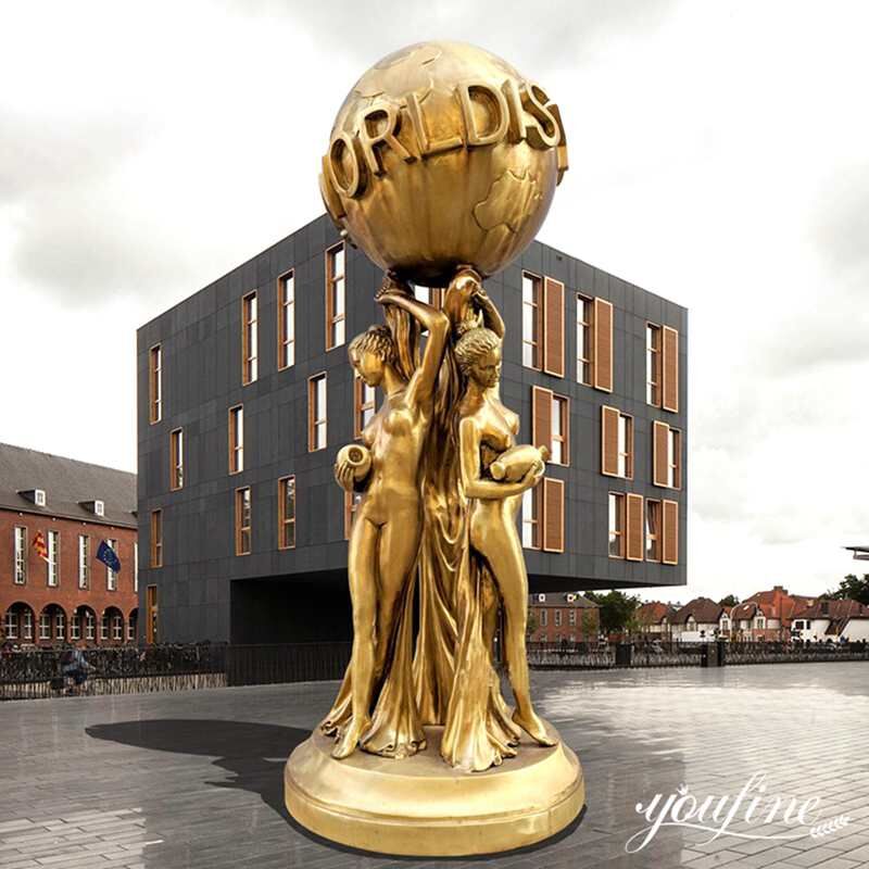Famous Bronze Scarface The World is Yours Statue for sale BOKK-438
