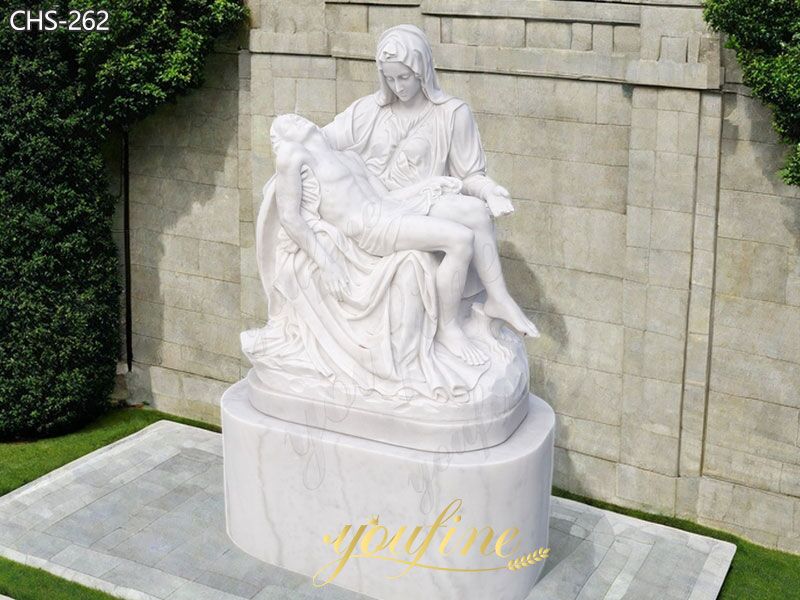 Austin Production Pietà by Michelangelo 1963 Chalkware