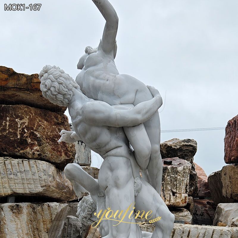 Marble Abduction of a Sabine Woman Replica