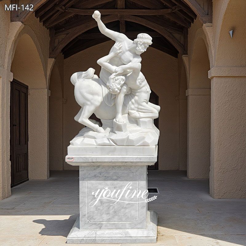 Life Size Marble Hercules and Nessus Replica MFI-142