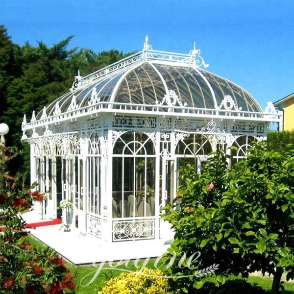 wrought iron gazebos for sale-YouFine sculpture