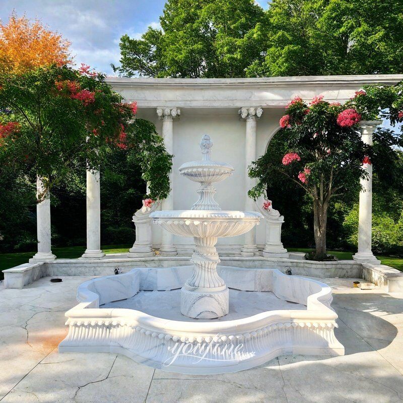 Marble White simple Fountain