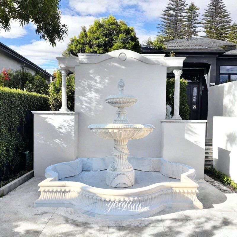 White simple Fountain