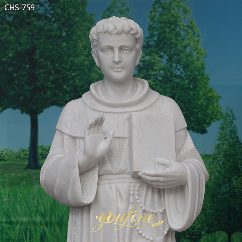 St. Thomas Aquinas Marble Statue