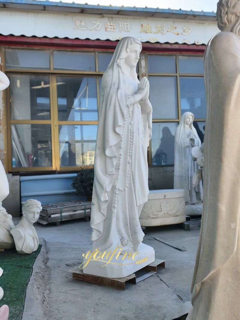Estatuas de mármol de la Santísima Madre para exteriores, image size:800x1067