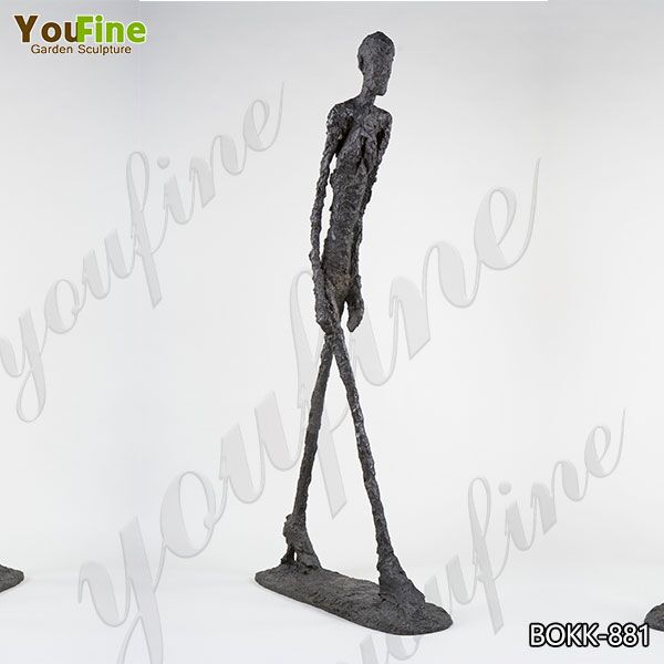 Abstract Bronze Walking Man Sculpture for Sale BOKK-881