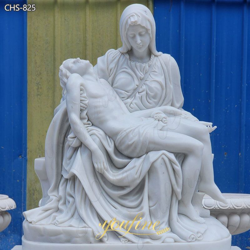 pieta maestoro 4C • Pieta by Michelangelo Outdoor Cement Garden Statue - 14