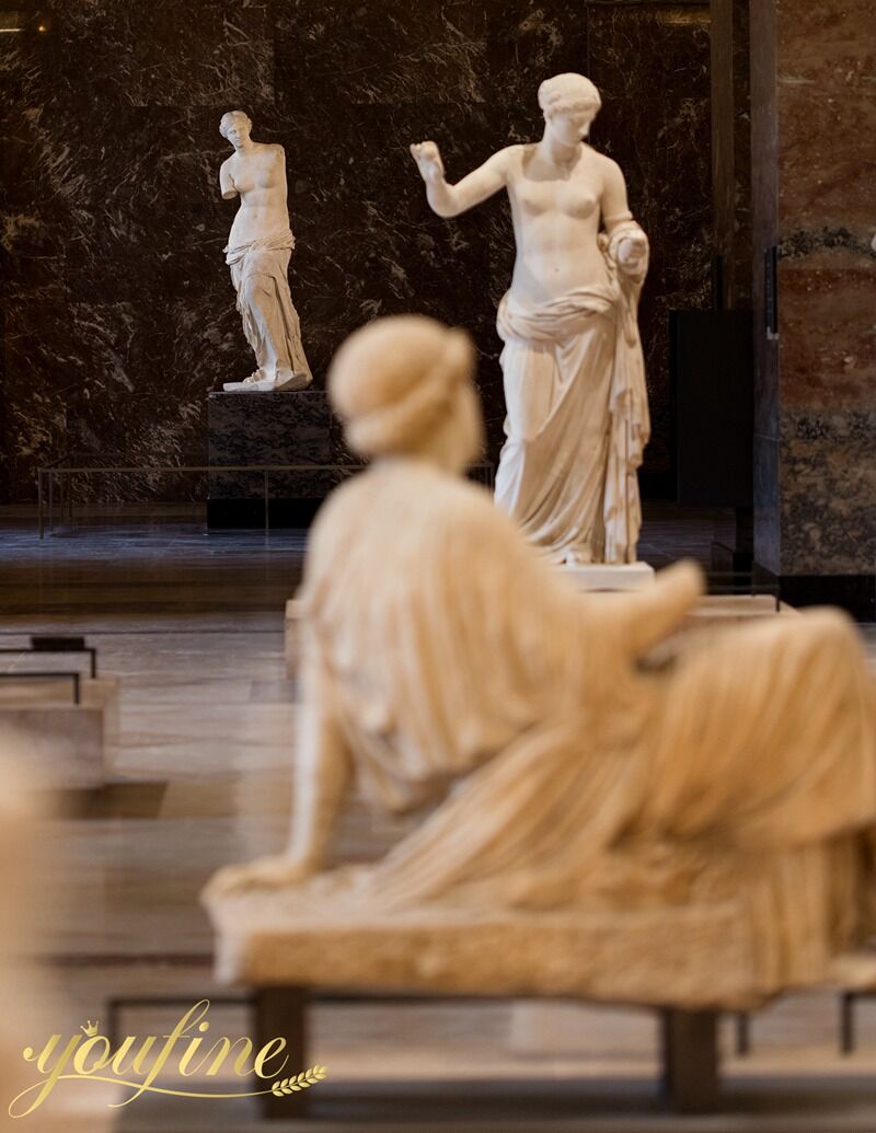 marble Statues of Roman Gods