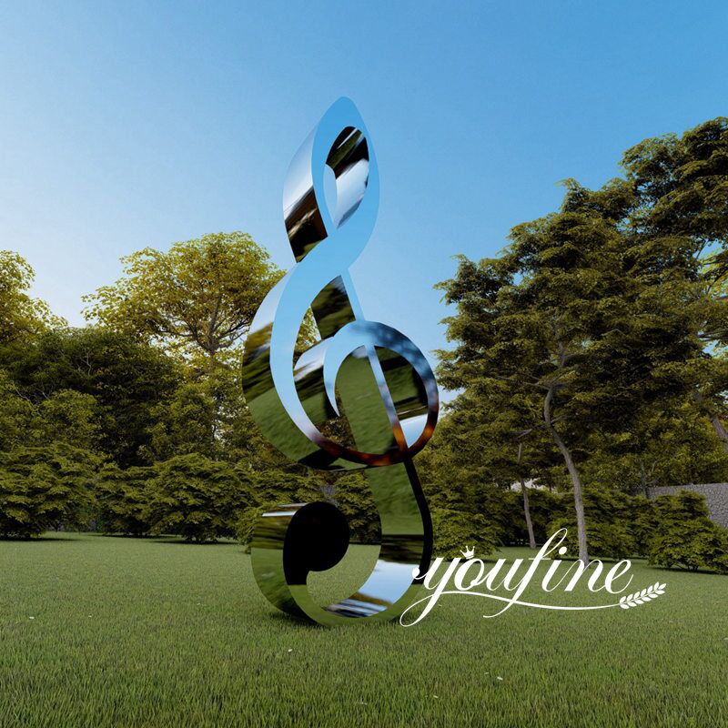 アート・デザイン・音楽 CONTEMPORARY SCULPTURE PROJECTS IN Modern Metal Landscape Urban Art Sculpture- Stainless Steel